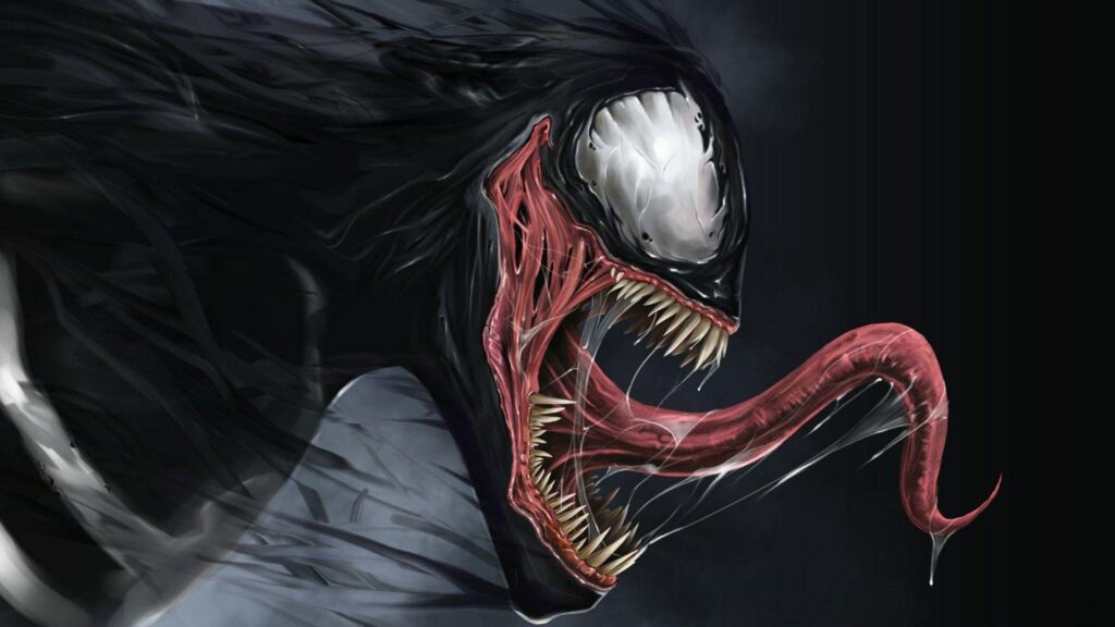 Download Wallpapers Venom, Marvel comics, Spider