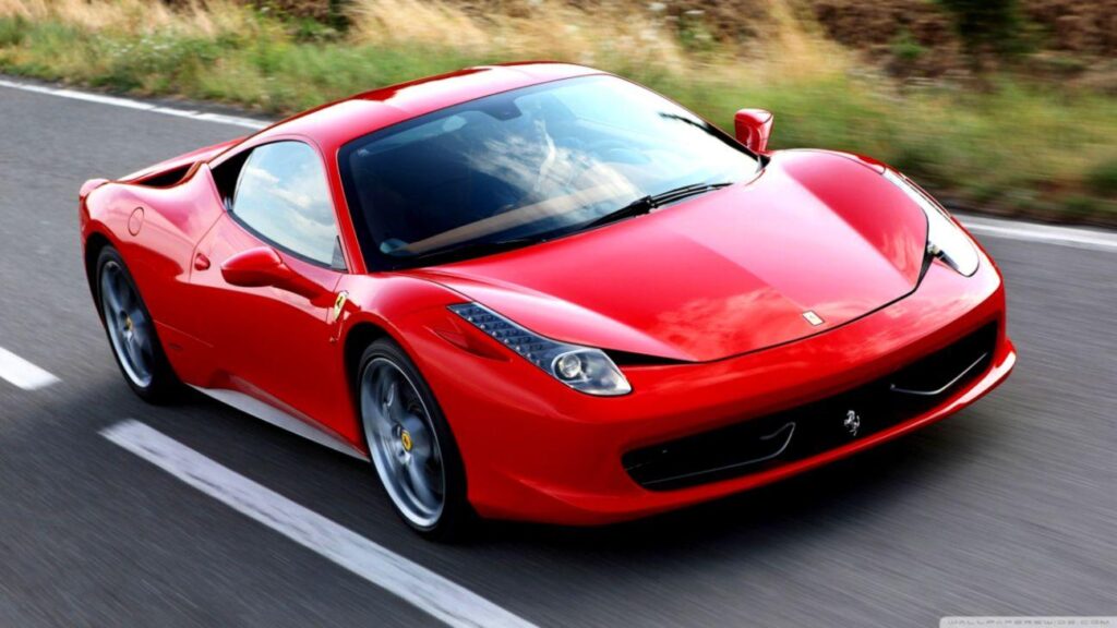 Ferrari Italia Red Wallpapers Hd