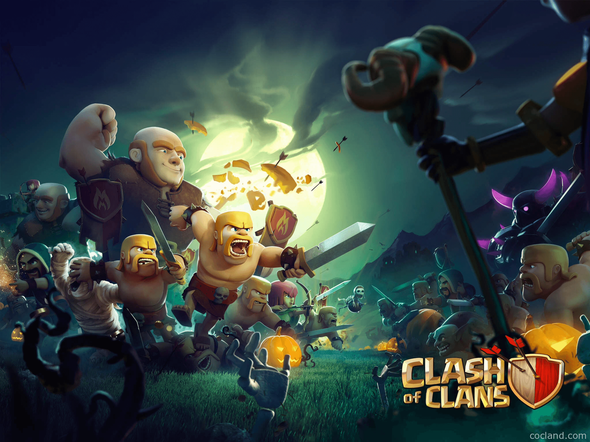 Clash of Clans 2K Wallpapers