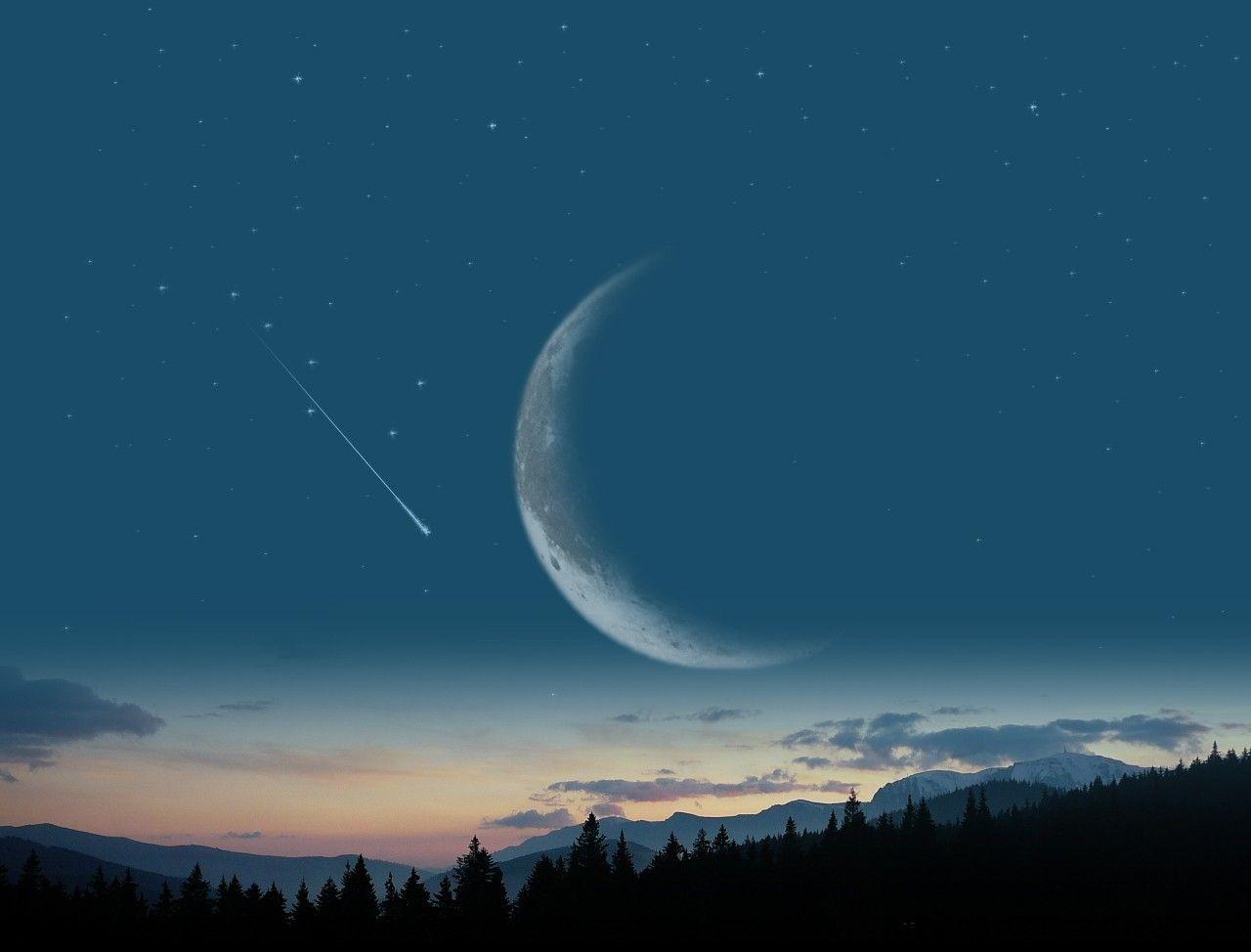 Free Crescent Moon Backgrounds « Long Wallpapers