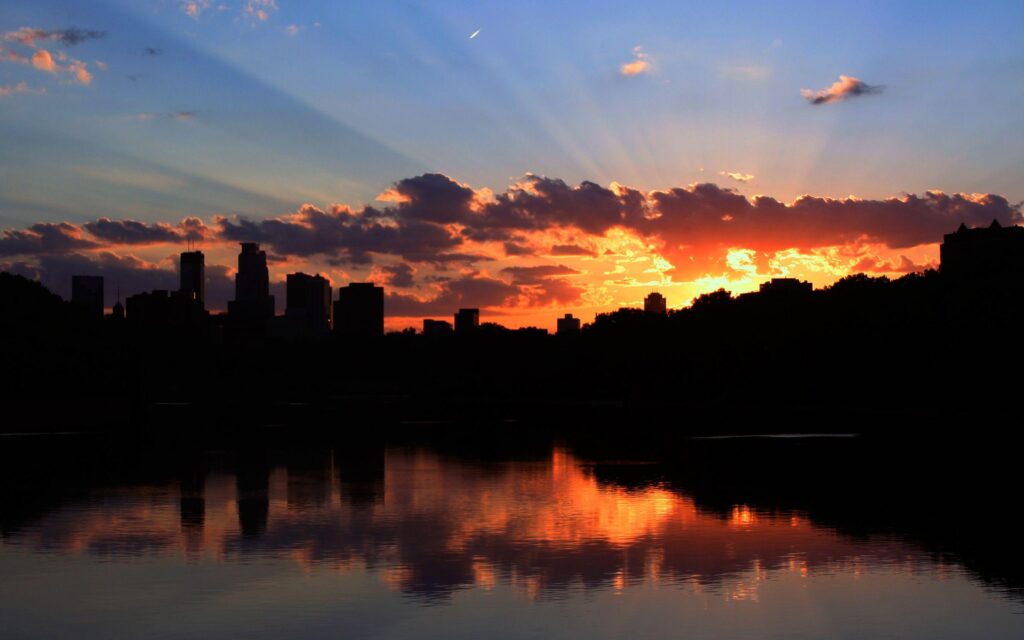 Minneapolis Sunset Wallpapers