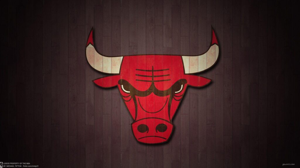 Chicago Bulls Logo Wallpapers 2K for iPhone, Laptop, iPad, Mobile