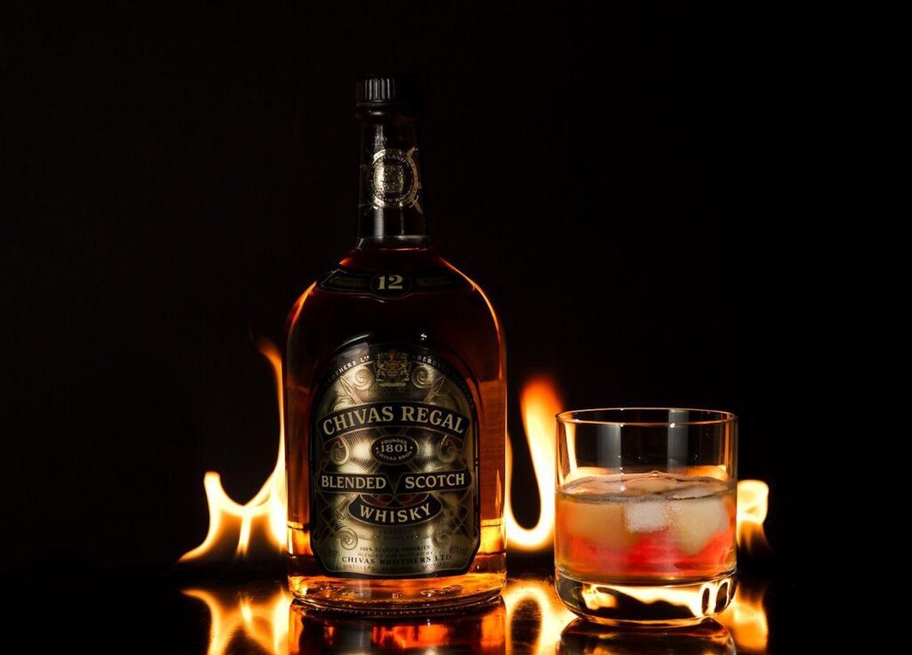 Chivas Regal Wishky Glass Heat Photo Gallery 2K Wallpapers Desktop