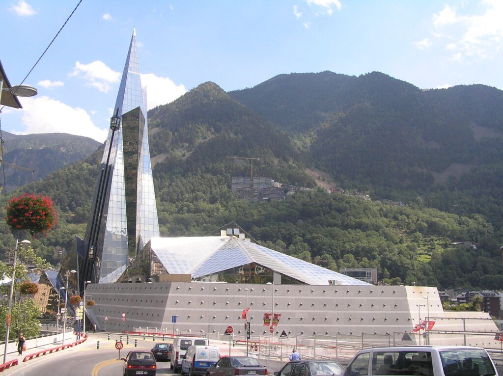 The Andorra la Vella city photos and hotels
