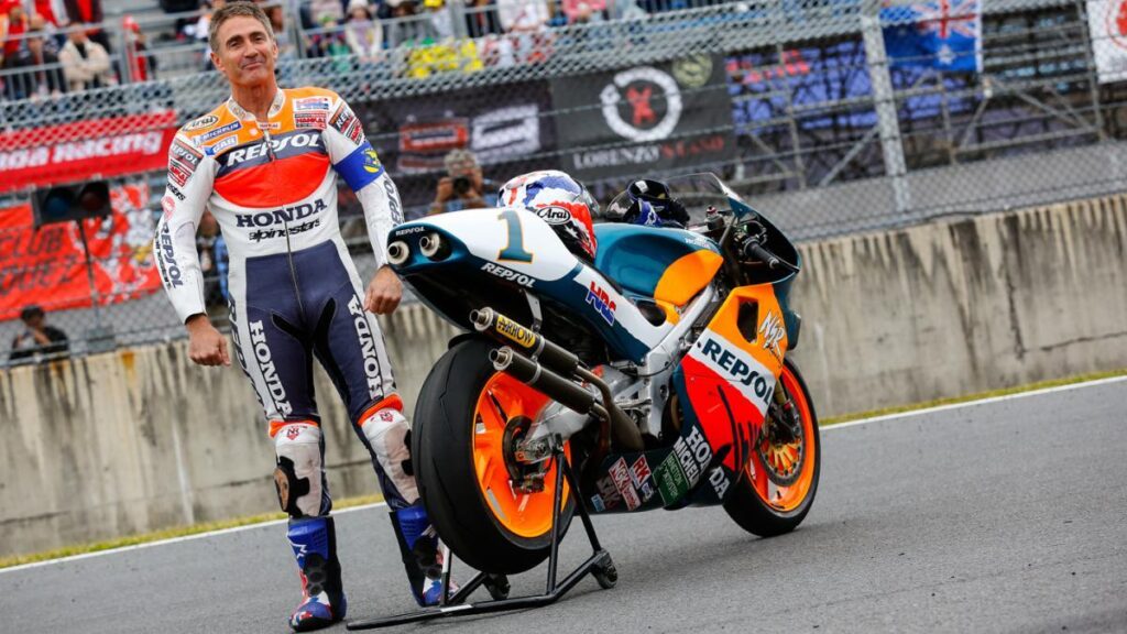 MotoGP Legend Mick Doohan Drives in the Race of Champions This