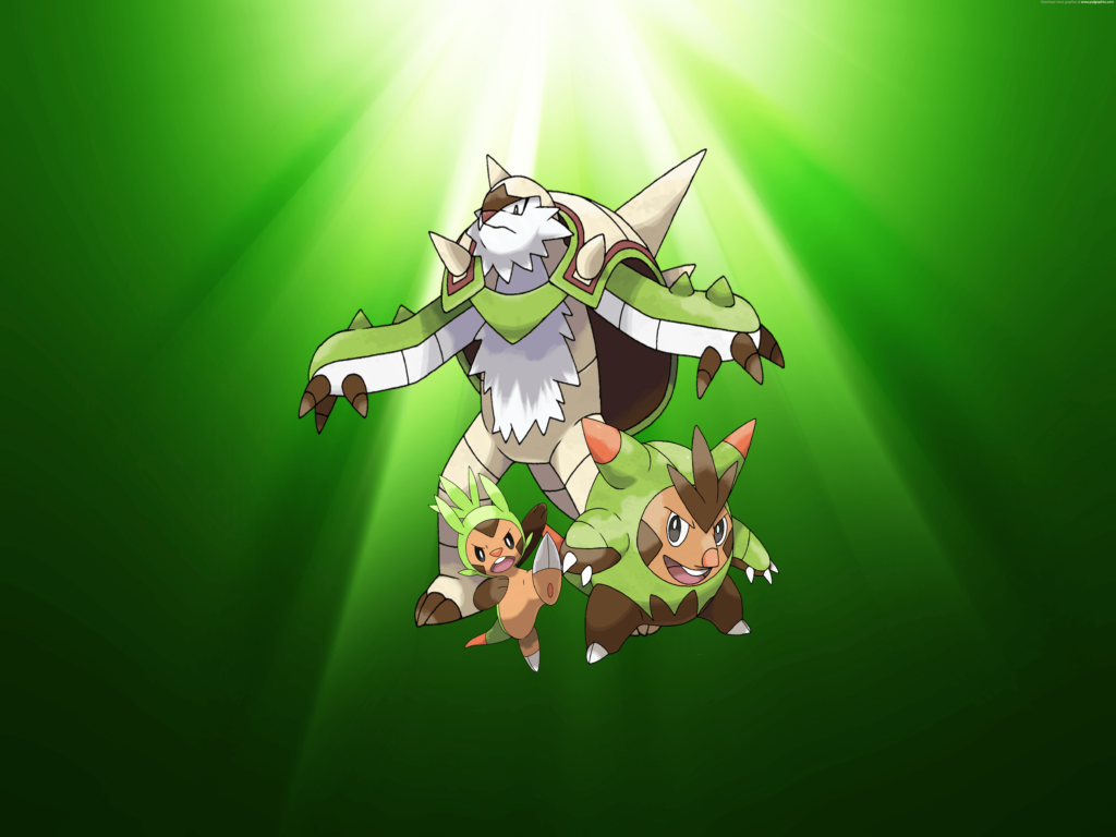 Chespin Evolution wallpapers by XxNinja