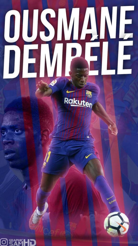 Ousmane Dembele Phone Wallpapers | by GraphicSamHD
