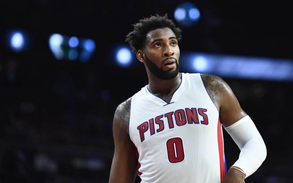 Download wallpapers andre drummond, detroit pistons, nba