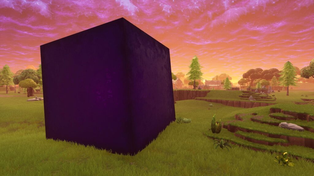 What’s in Fortnite’s mysterious purple cube?