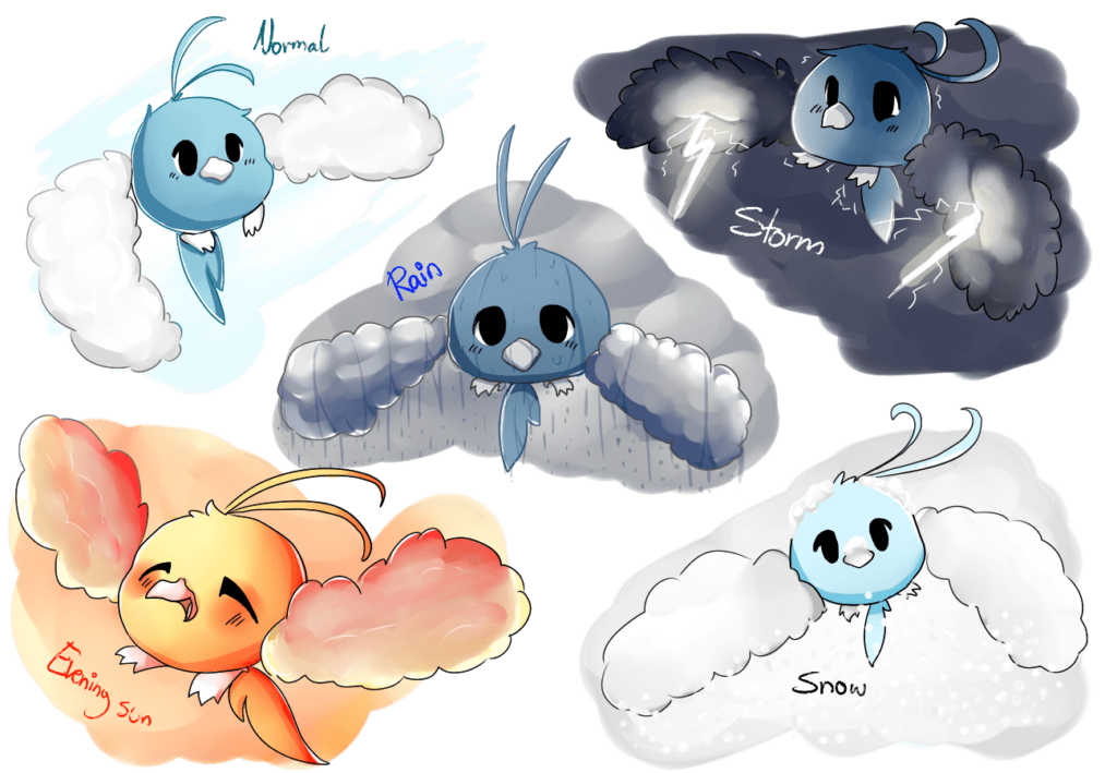 Day Weather Swablu by PikaIsCool