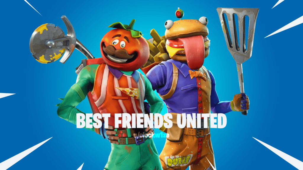 Best Friends United Tomatohead and Beefboss FortNiteBR