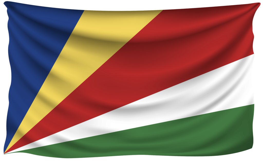 Seychelles Wrinkled Flag