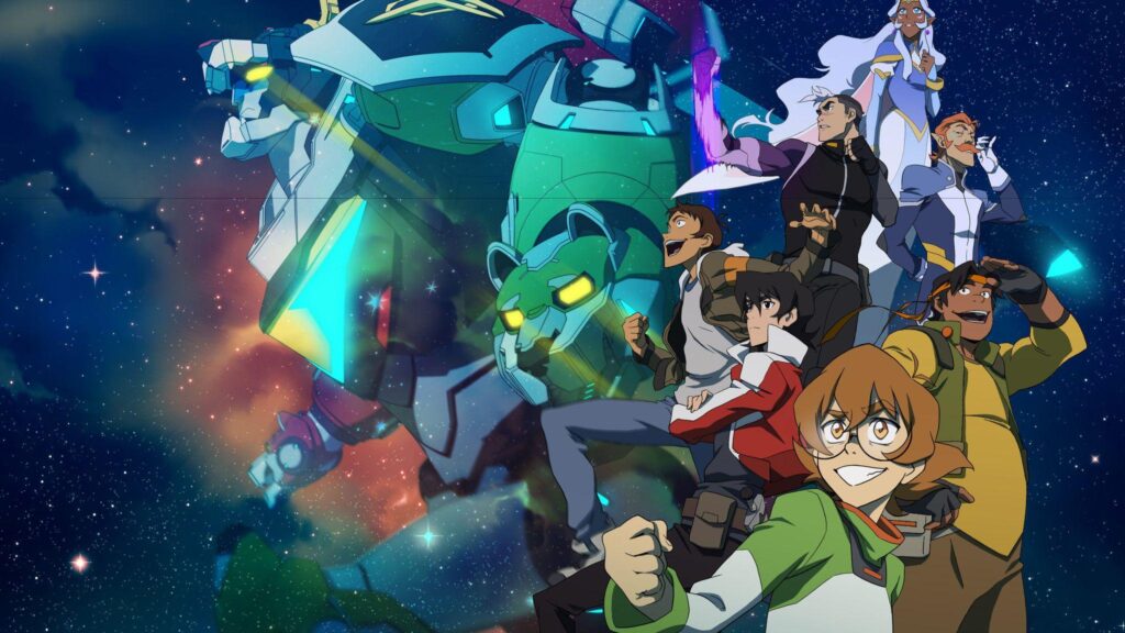 Official Voltron Comic Con Poster