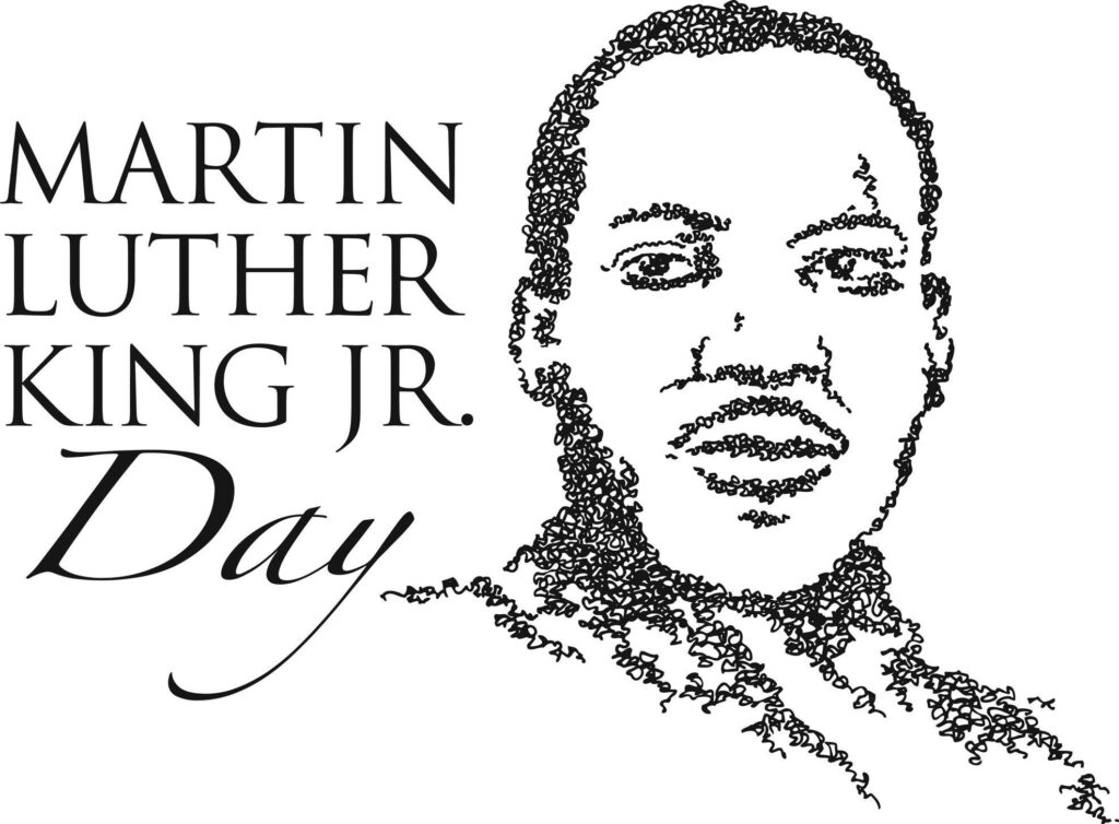 Portrait clipart mlk