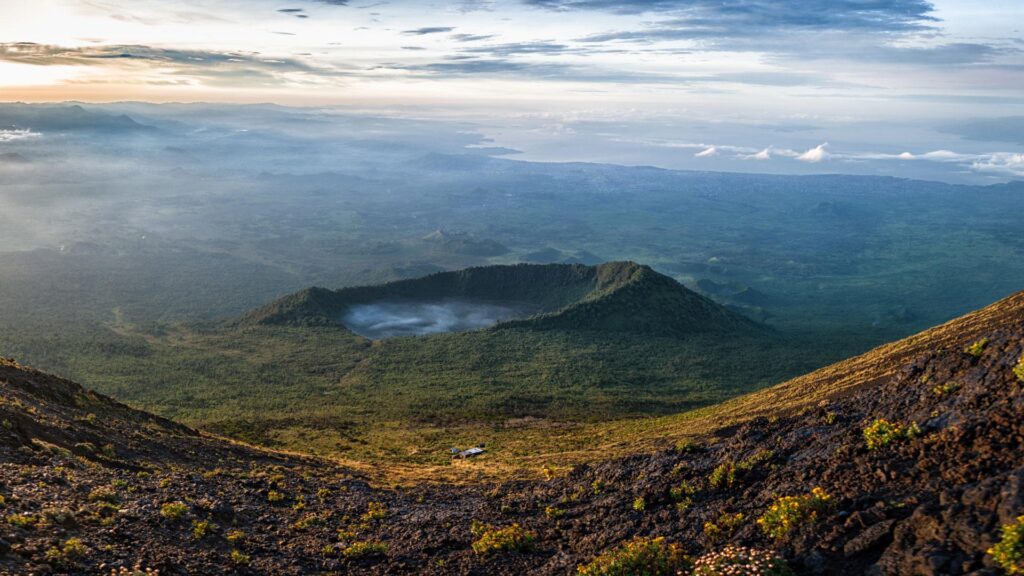 Mount Nyiragongo Summit Huts