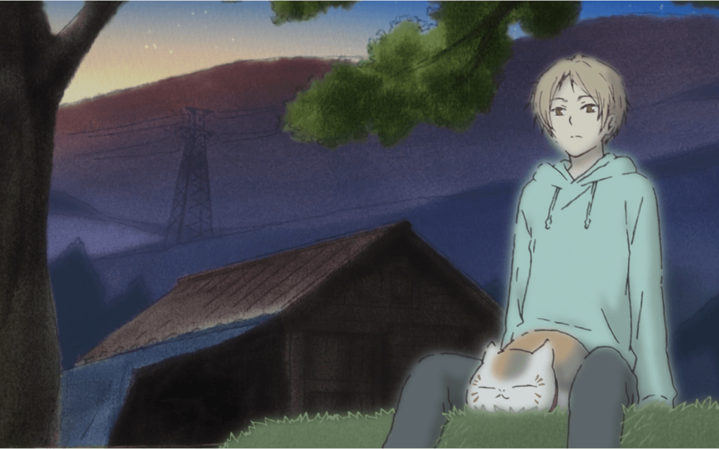 Thought I’d share some wallpapers I made from the Natsume Yuujinchou