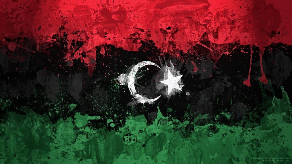 Flag Of Libya Wallpapers and Backgrounds Wallpaper