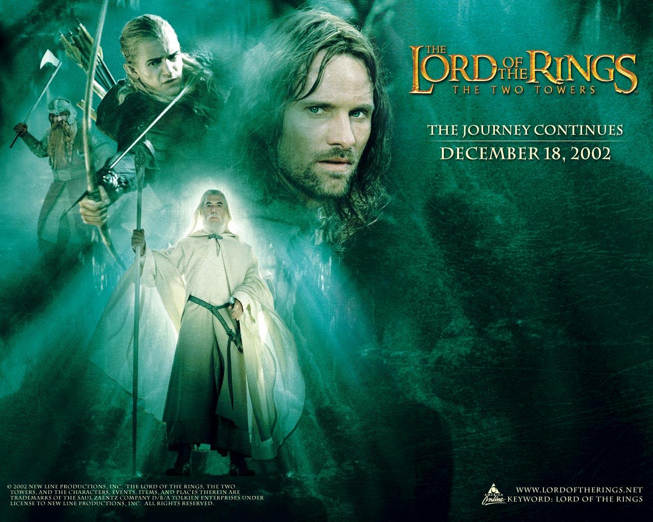 Wallpaper The Lord of the Rings The Lord of the Rings The Two Towers