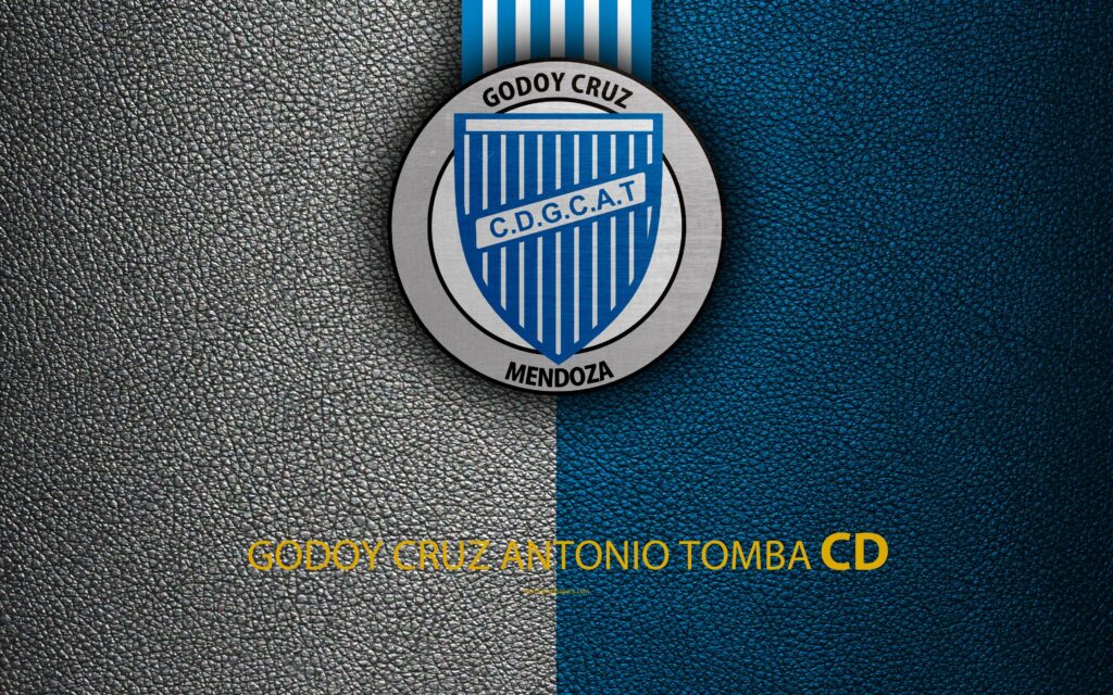 Download wallpapers Godoy Cruz Antonio Tomba, k, logo, Argentina