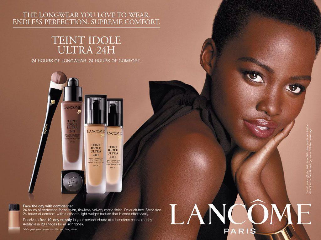 Lupita Nyong`o is the new face of Lancome