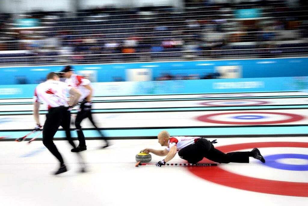 Curling competition at the Olympic Games in Sochi wallpapers and