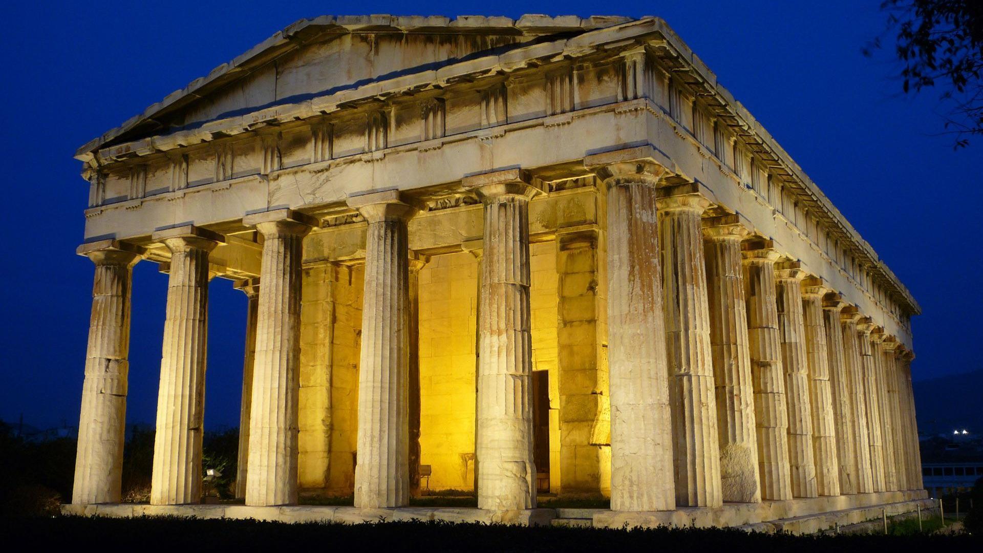 Parthenon 2K Desk 4K Wallpapers for Widescreen, High Definition