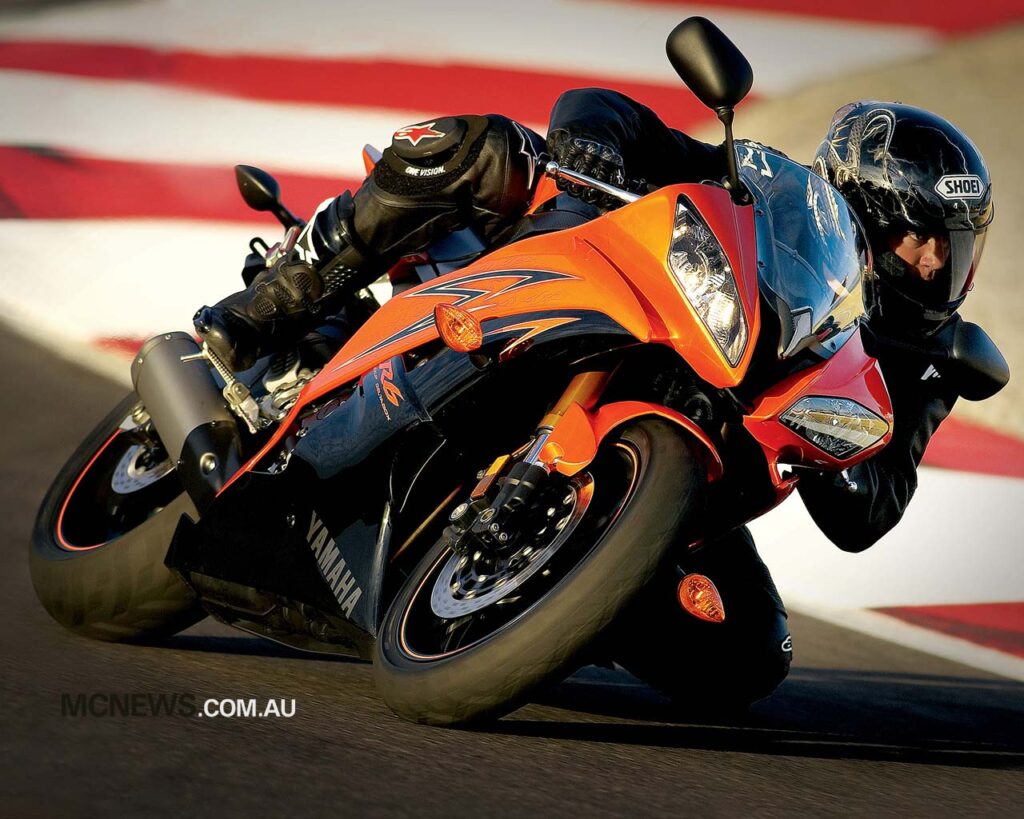 Yamaha R Orange 2K Wallpapers in Bikes