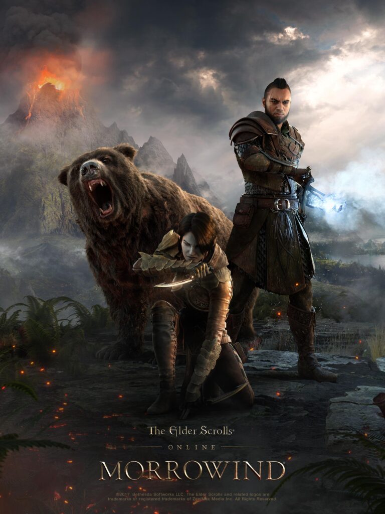 Download the New ESO Morrowind Hero Art Wallpapers