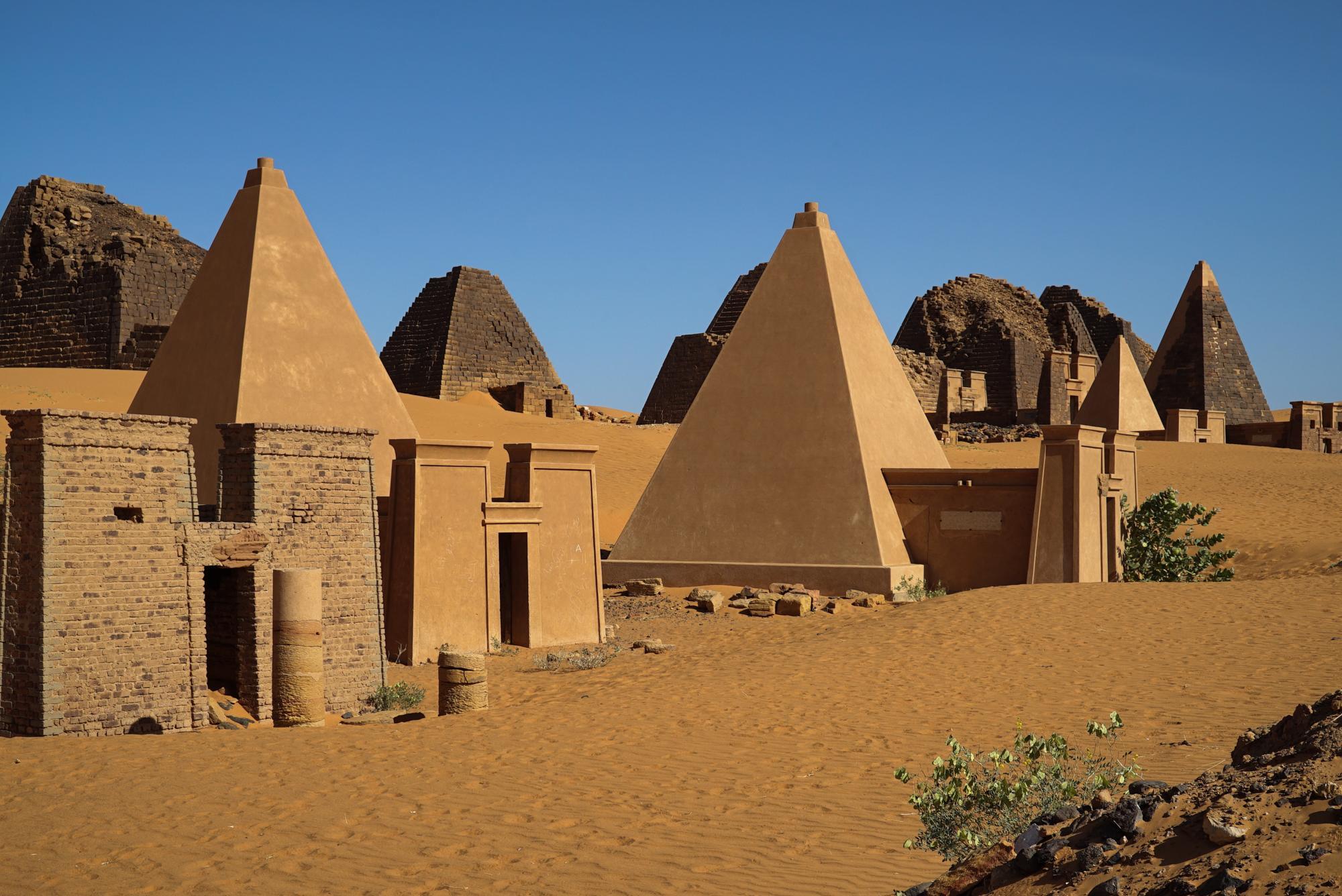 Pictures of Sudan’s forgotten Nubian pyramids