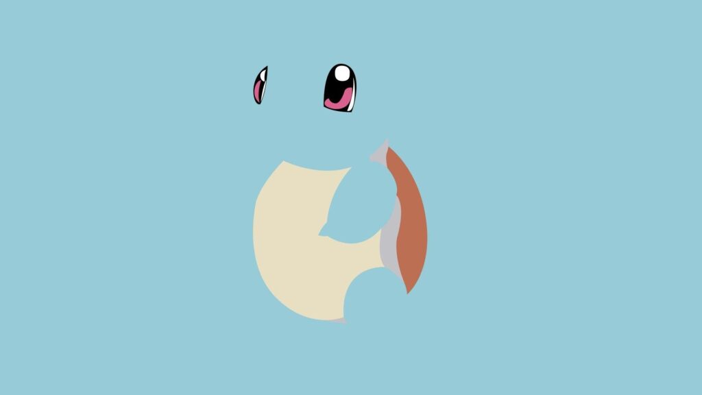 Water pokemon blue minimalistic squirtle wallpapers High