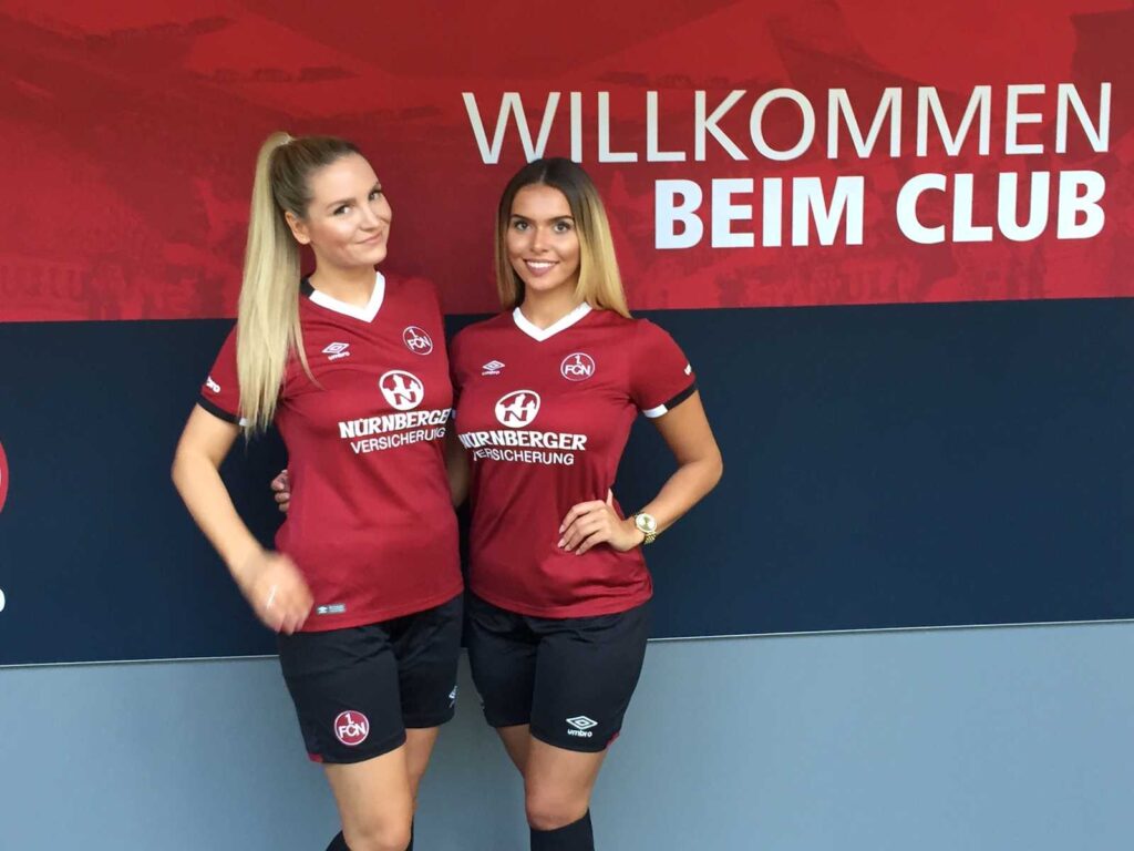 FC Nürnberg Neue Trikots mit neuem Sponsor vorgestellt