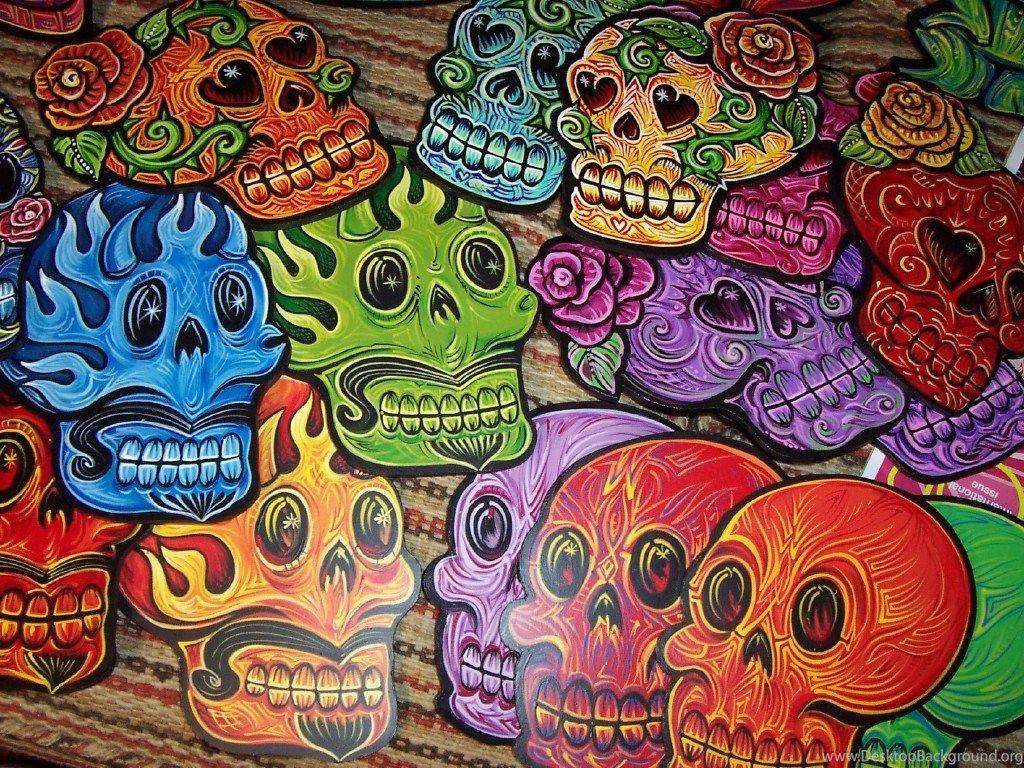 Wallpapers Skull Vetor Skulls Dead Day Dia De Los Muertos Of The