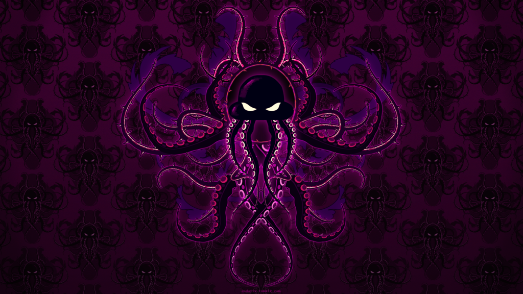 Purple Octopus Art, 2K Artist, k Wallpapers, Wallpaper, Backgrounds