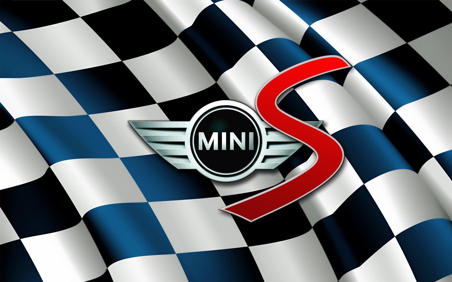 Mini cooper emblems logos Checkers wallpapers