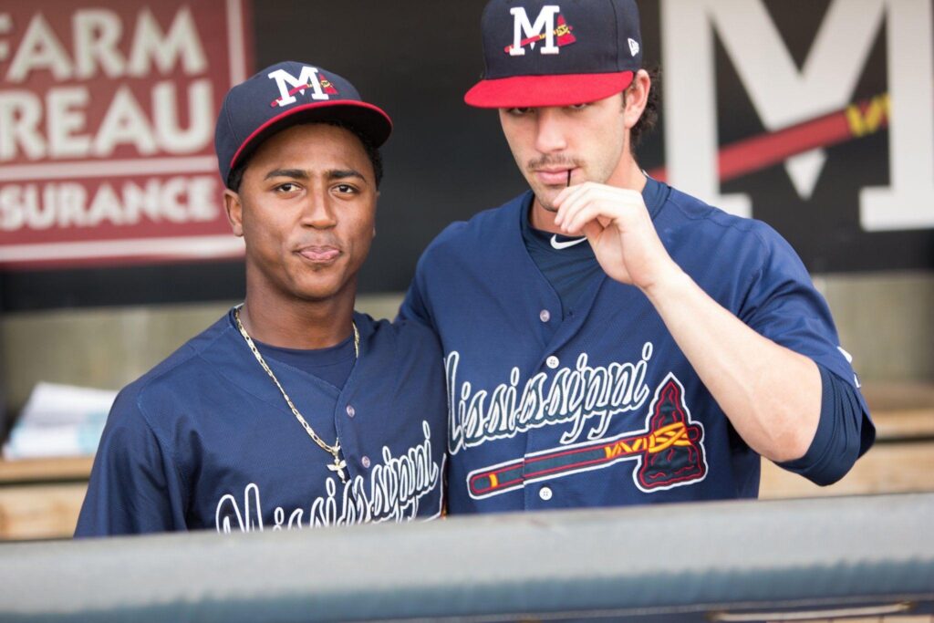 Ozzie Albies and Dansby Swanson