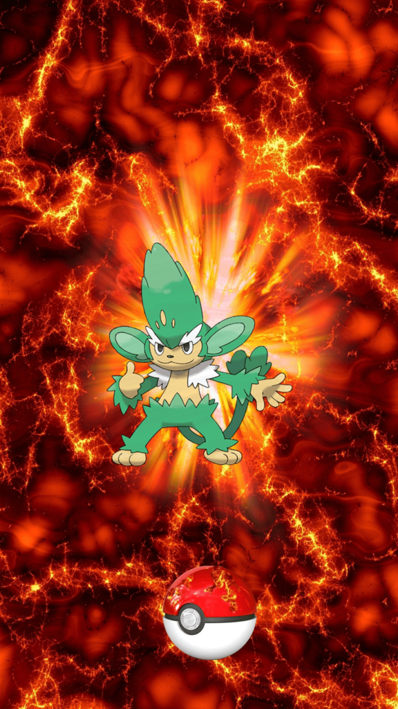 Fire Pokeball Simisage Yanakkie Pansage