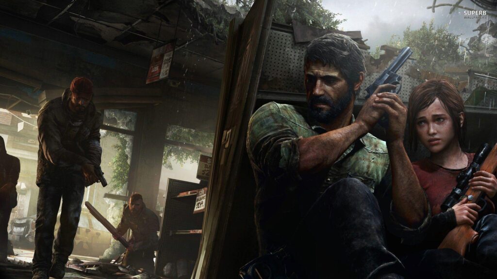 The Last of Us Ellie Joel Fighting For Survival Wallpapers
