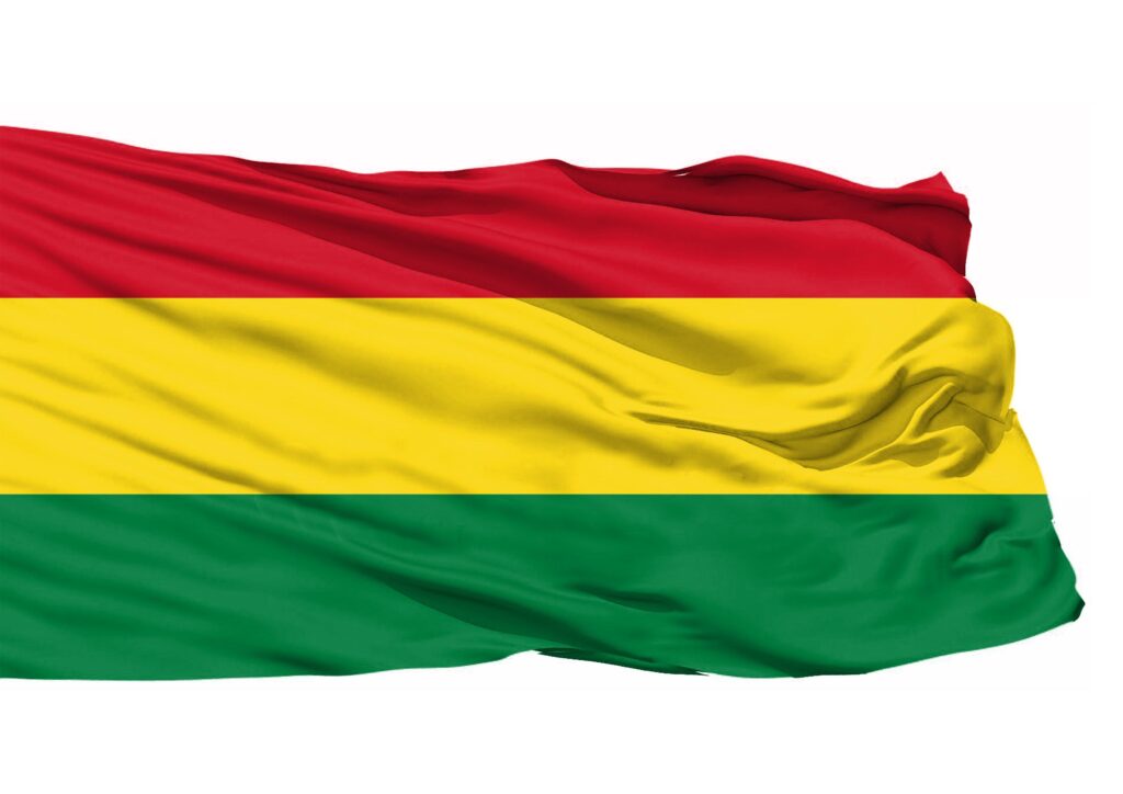 Free stock photo of Bolivia D Flag