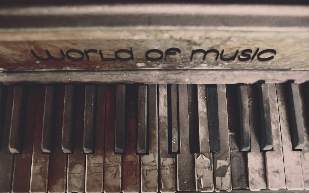 World music old piano wallpapers and Wallpaper