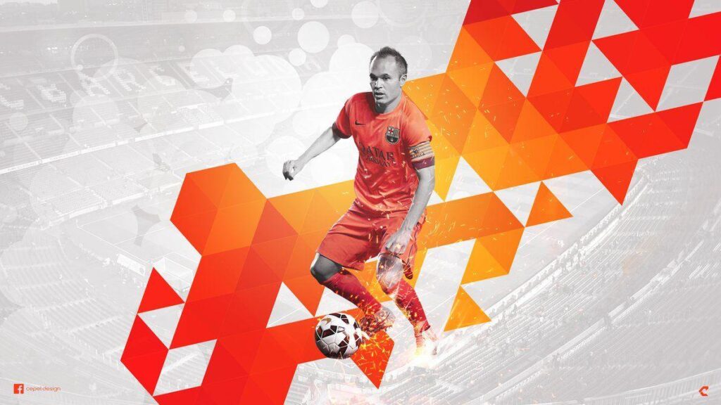 Andres Iniesta Wallpapers Design by tcepel