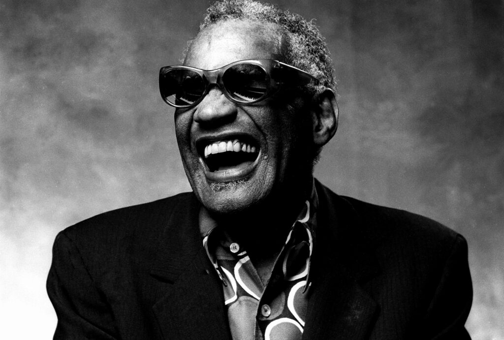 Wallpapers ray charles, musician, author 2K Widescreen High