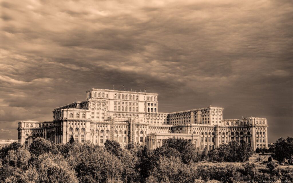 Parliament House in Bucharest, Romania widescreen wallpapers