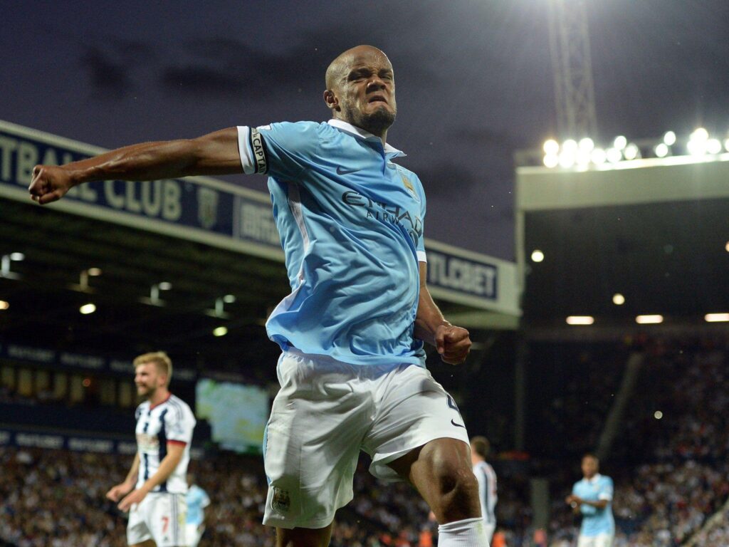 West Brom vs Manchester City match report Vincent Kompany and