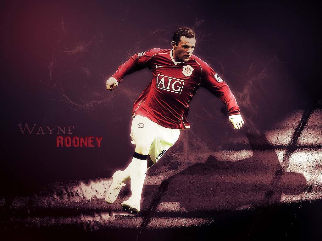 Wayne Rooney Manchester Desk 4K Wallpapers