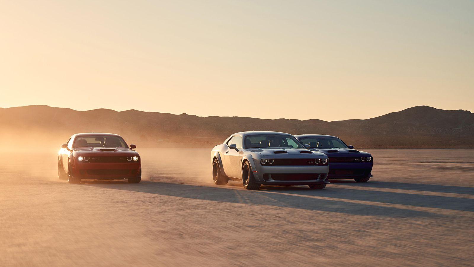 Dodge Challenger lineup gets more performance, even sillier