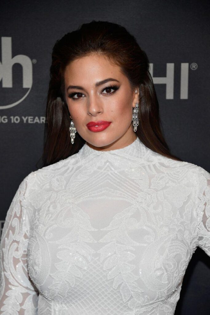 HQ Photos of HOT Ashley Graham in white dress at Miss