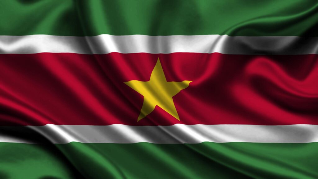 Wallpaper Suriname Flag Stripes