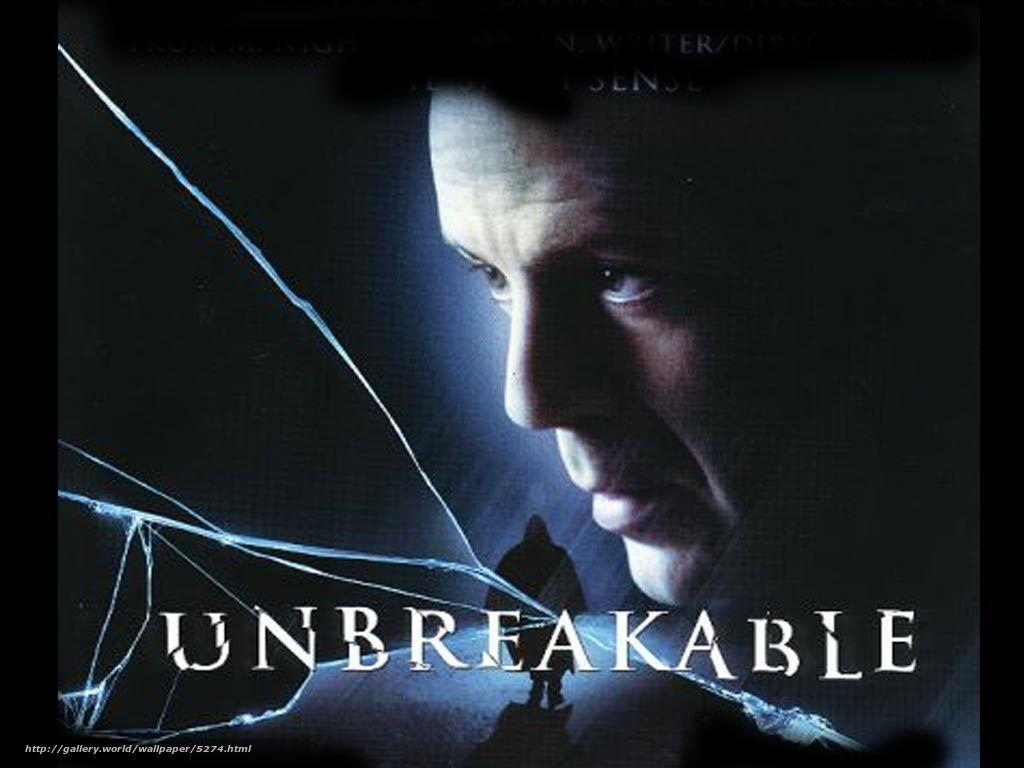 Download wallpapers Invulnerable, Unbreakable, film, movies free