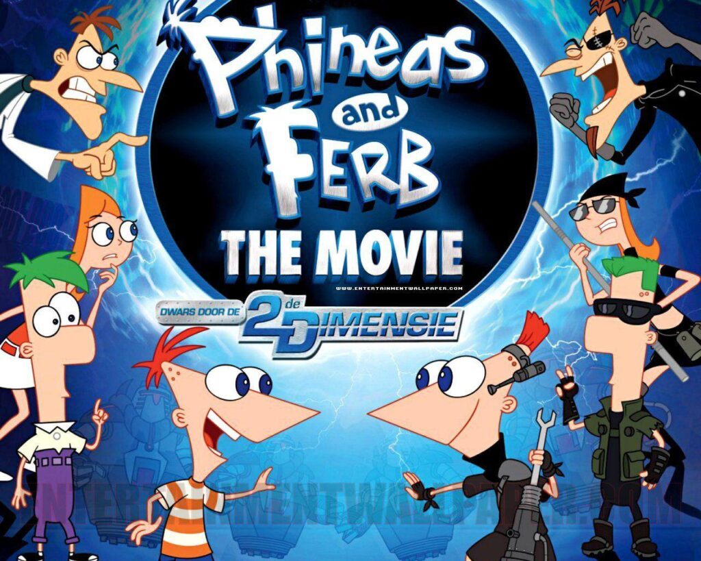 Free wallpapers 2K Phineas and Ferb Wallpapers