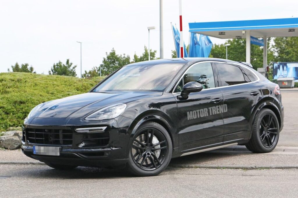 Spied! Porsche Cayenne Coupe Shows Off its Sleek Roofline
